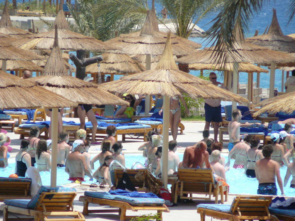 Poolgymnastik Beach Albatros Resort