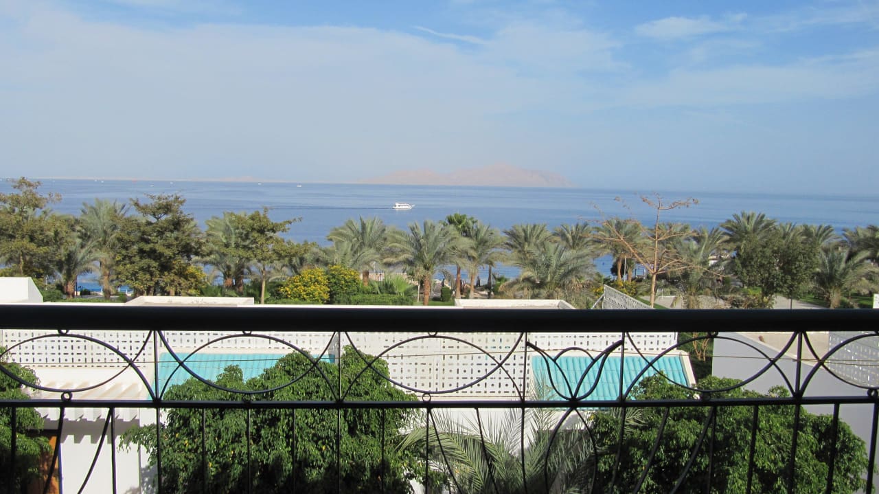 Ausblick vom Balkon Sultan Gardens Resort