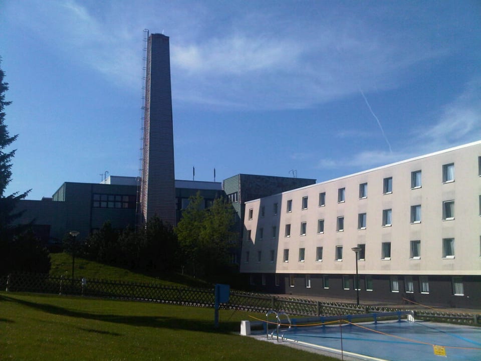 Hinteransicht Hotel AHORN Waldhotel Altenberg