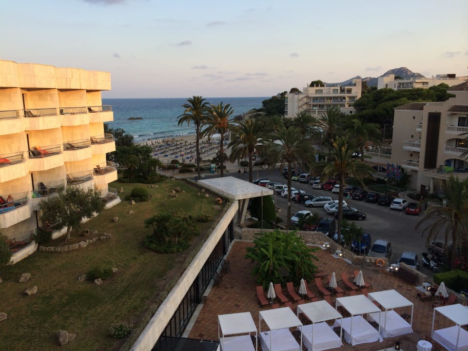 Blick vom Dach Hotel Serrano Palace