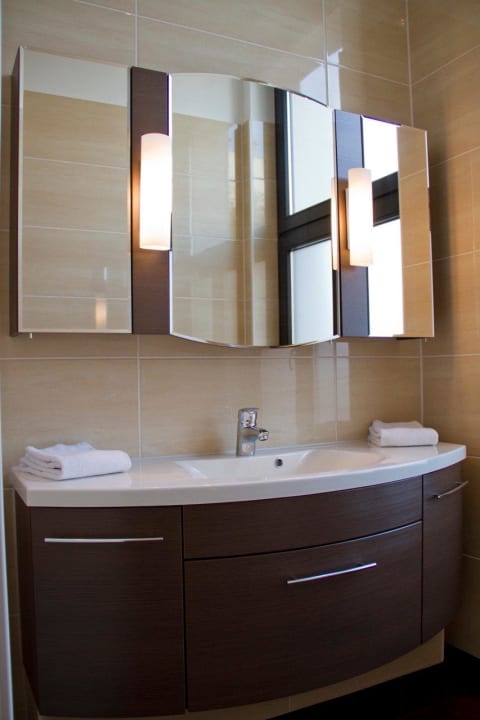 Badezimmer Apart Hotel Villa Seebeck