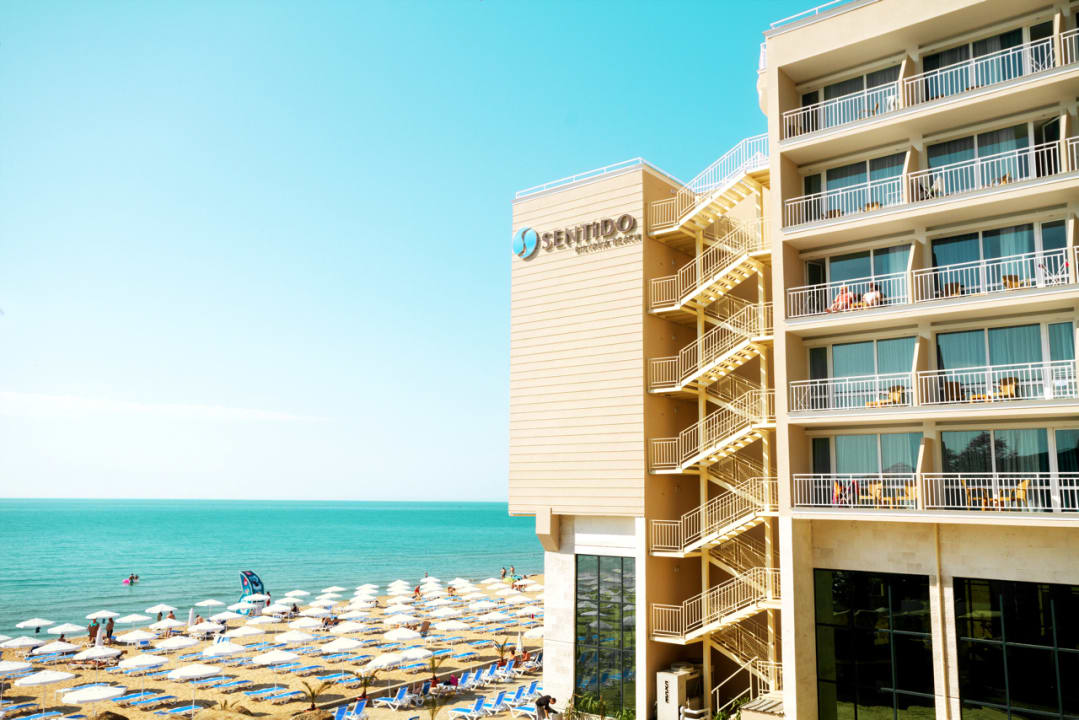 Außenansicht Hotel Bilyana Beach
