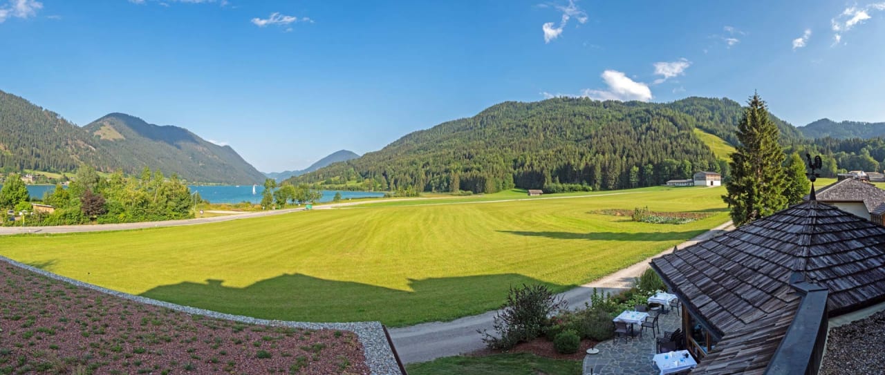 Ausblick Hotel Das Leonhard - Naturparkhotel am Weissensee