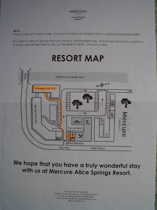 Sonstiges Mercure Alice Springs Resort