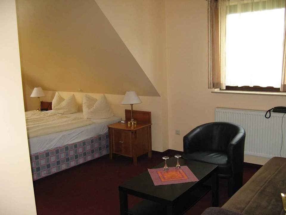 Doppelzimmer im Obergeschoß Landhotel Schorssow