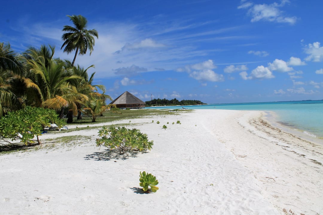 Bei den 100er Bungalows Meeru Maldives Resort Island