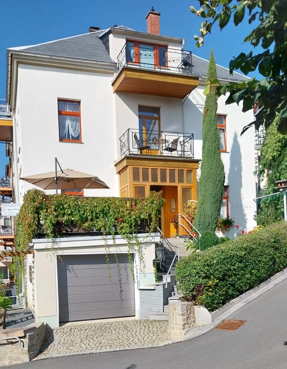 Außenansicht Pension Haus Mozart