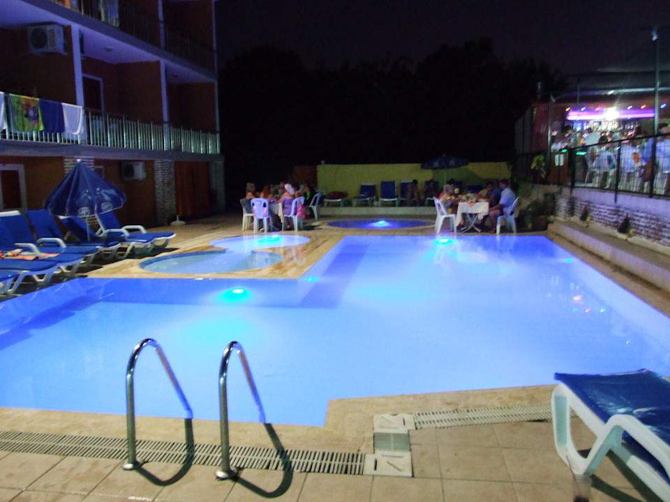 Wieczorem Side Miami Beach