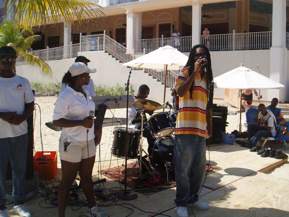Lifeband am Strand Hotel Riu Ocho Rios