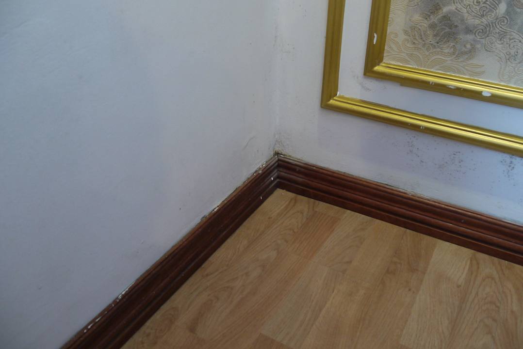 Mould in corner of room Hotel Thaison Palace