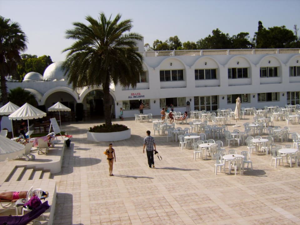 Blick von der Balustrade The Club Hammamet