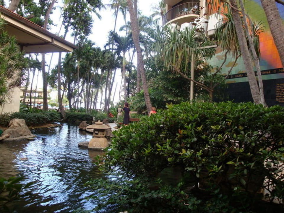 Gartenanlage Hilton Hawaiian Village Waikiki Beach Resort