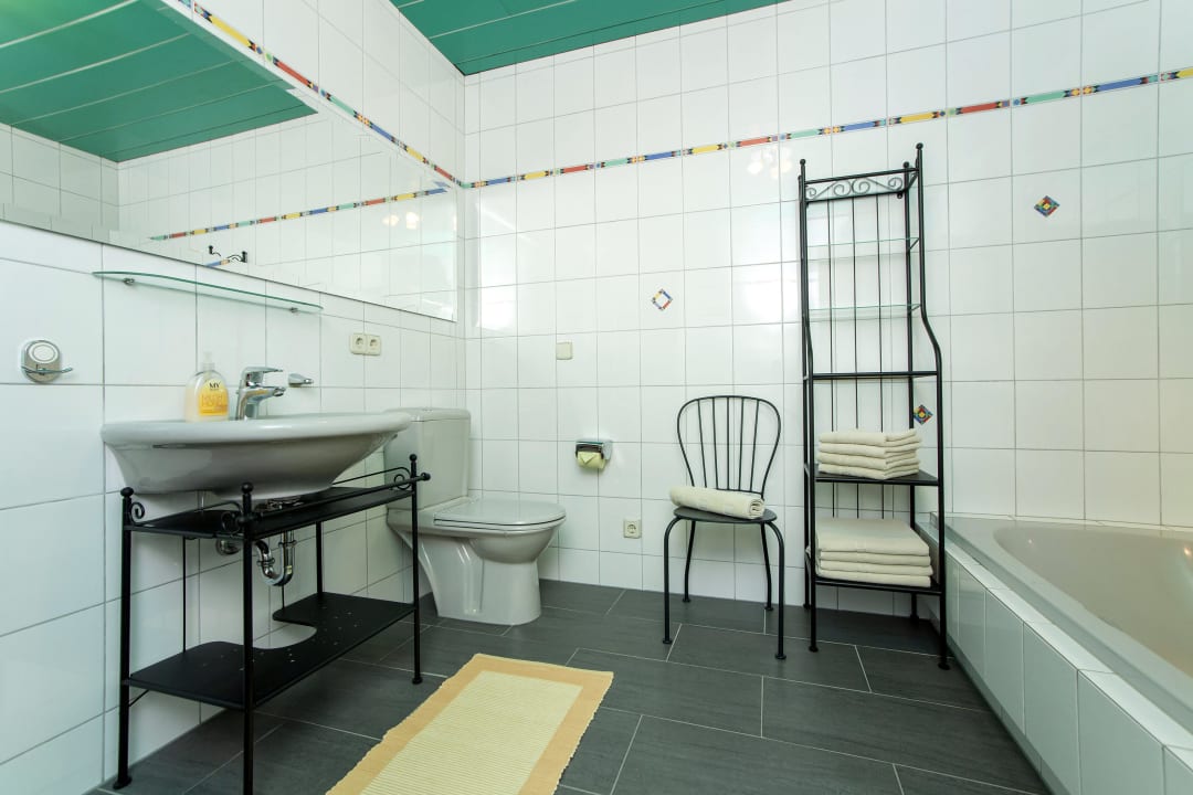 Badezimmer Ferienhaus Mittagskogel Rutarhof - Urlaub am Bauernhof