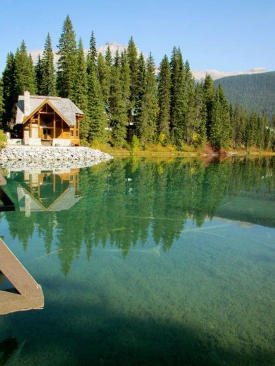 Zugang zur Lodge Hotel Emerald Lake Lodge