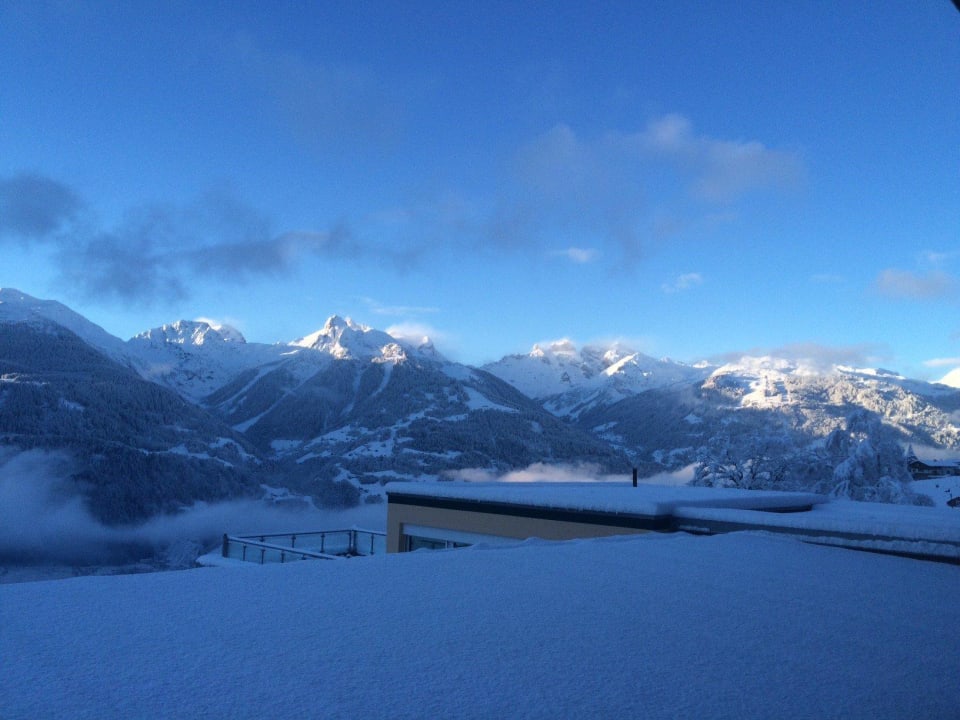 Sonnenaufgang Hotel Fernblick Montafon