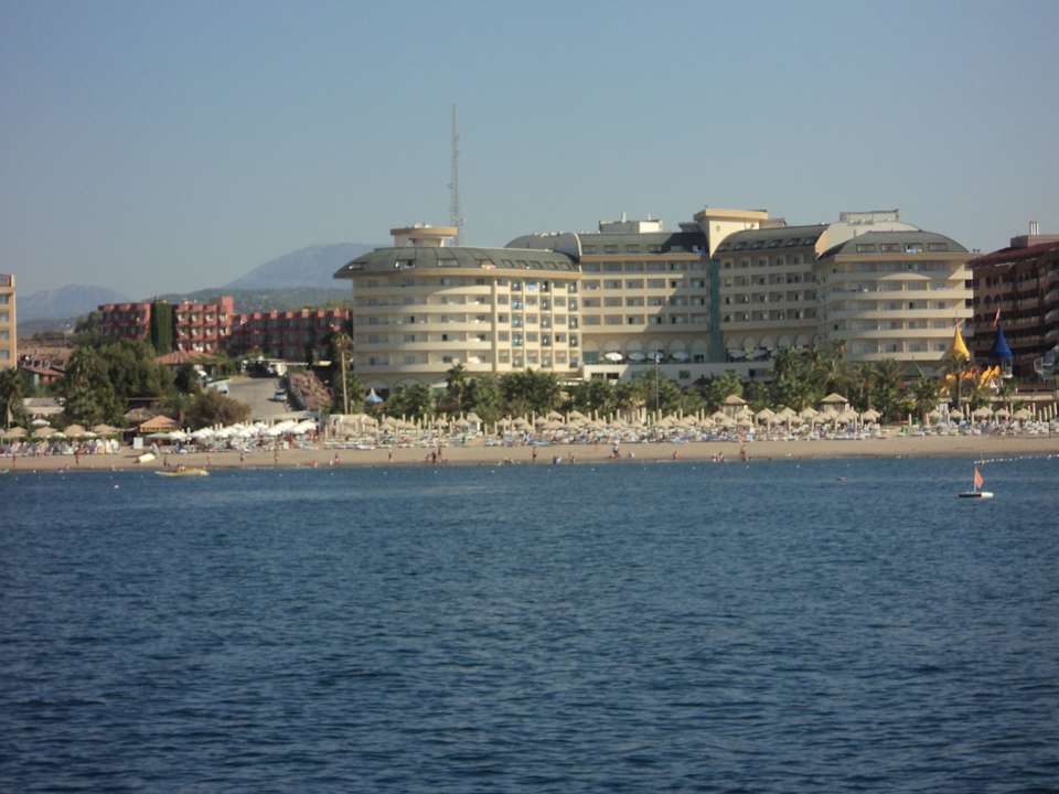 Vom Schiff aus ... Saphir Resort & Spa