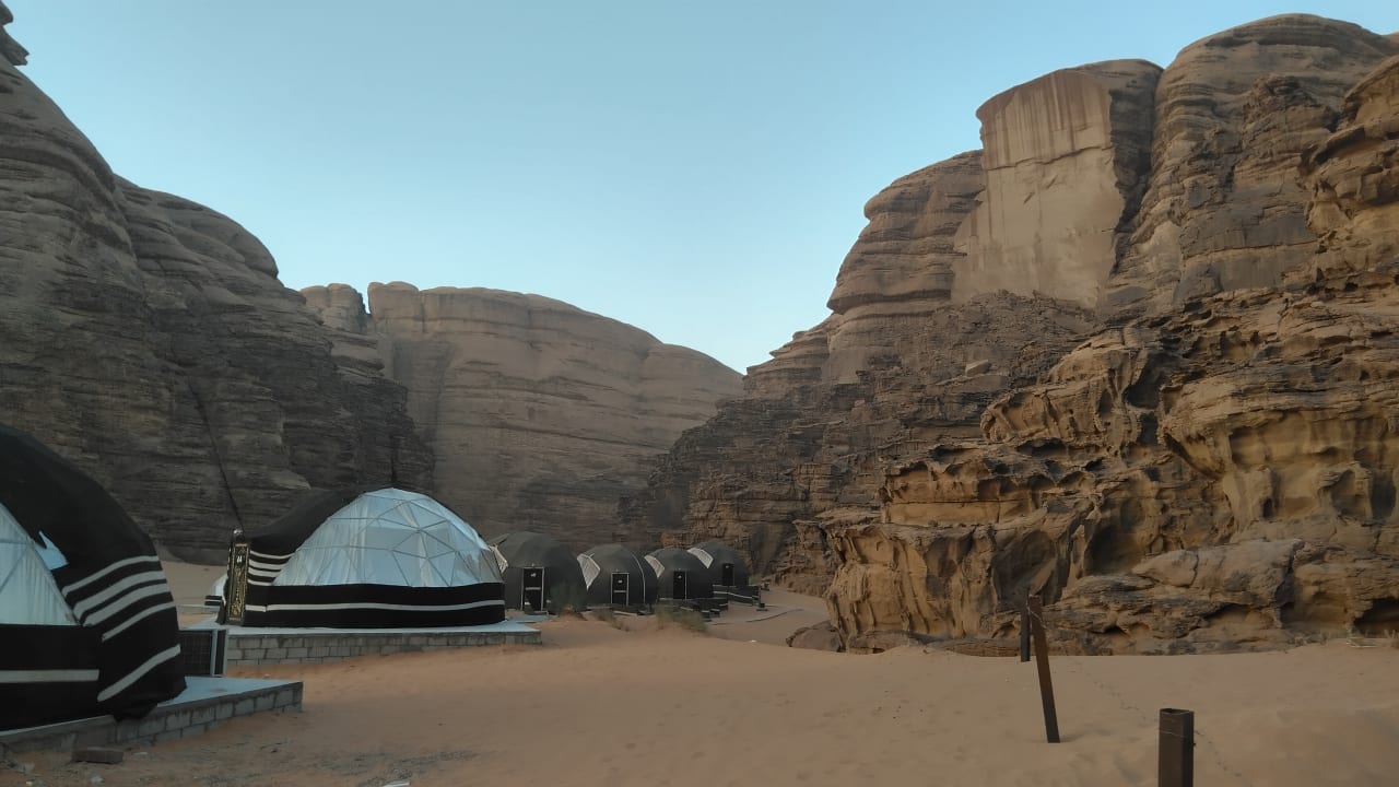 Außenansicht Aladdin Camp
