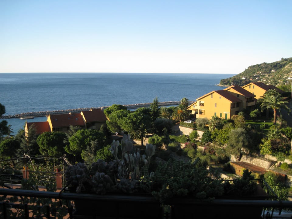 Ausblick von der Terrasse Bed & Breakfast La Mimosa del golfo