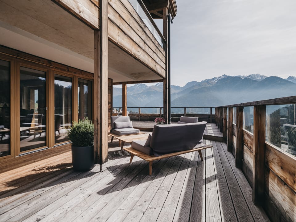 Ausblick VAYA St. Zeno Serfaus