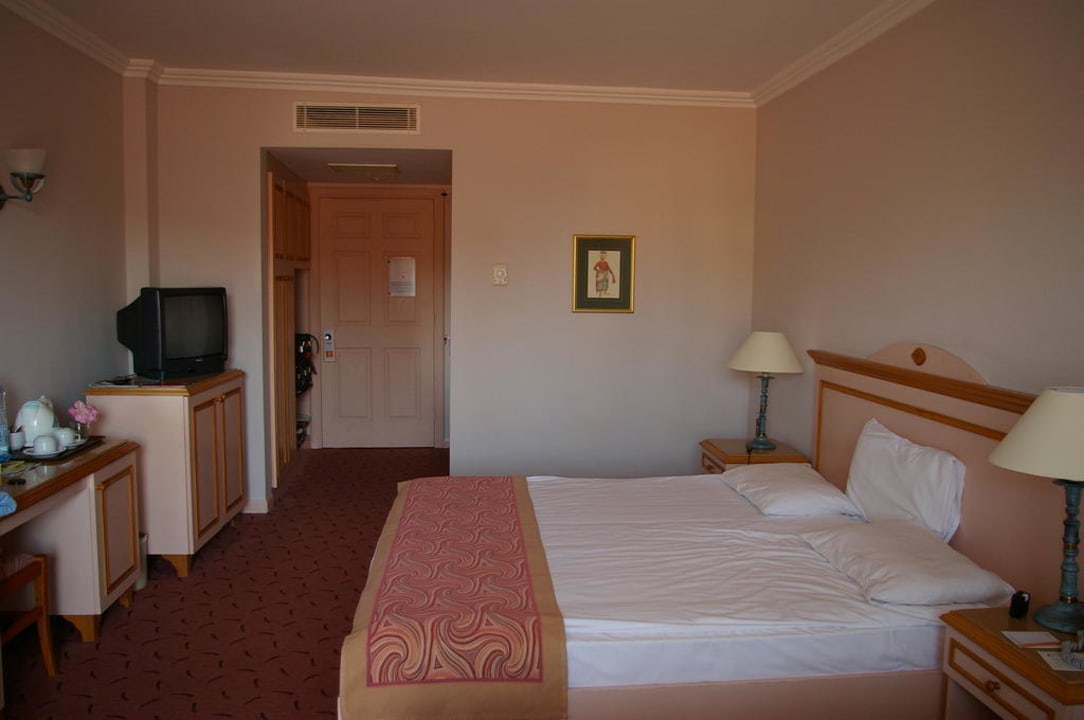 Unser Zimmer im Yakut-Gebäude Club Grand Side