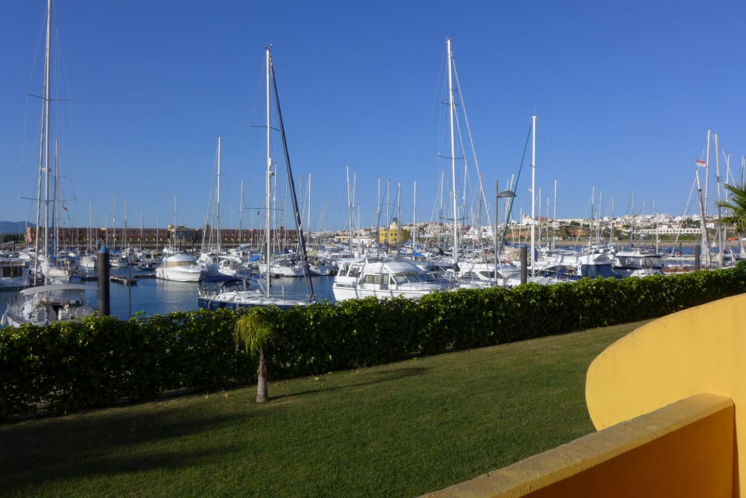 Schöner Blick aus dem Zimmer NH Marina Portimão Resort