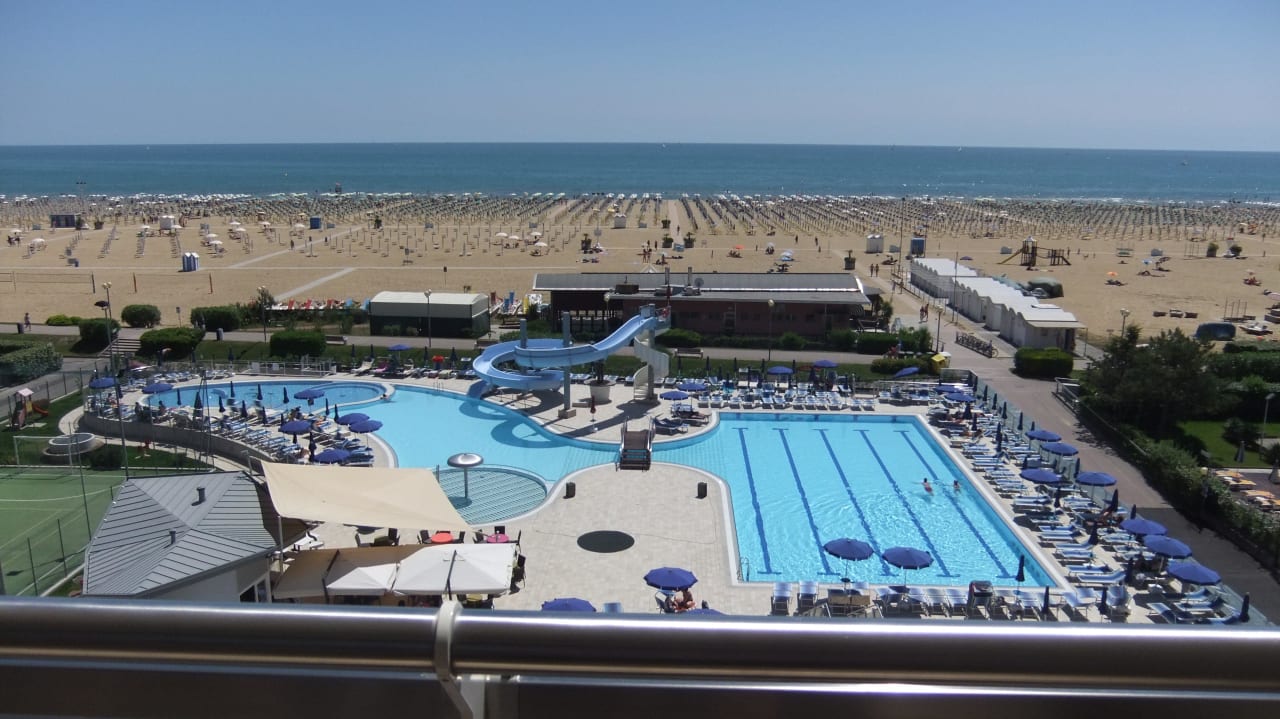 Balkonblick Lido Bibione