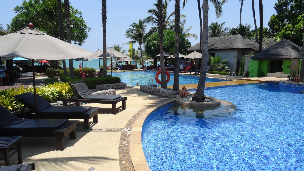 Blick Richtung Strand La Flora Khao Lak