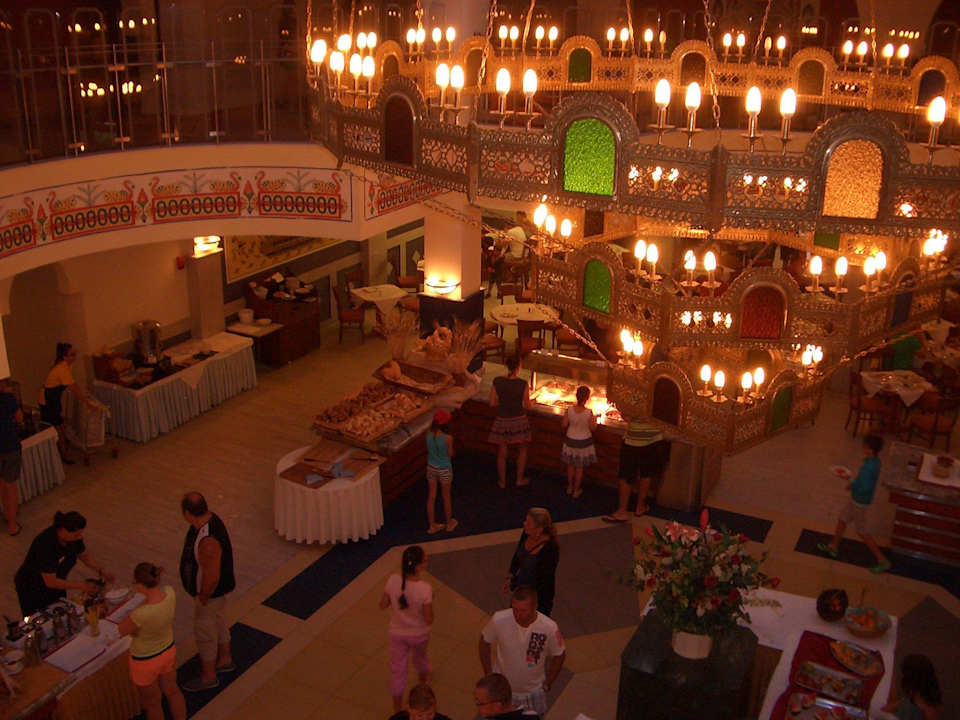 Büffet von oben Simantro Resort