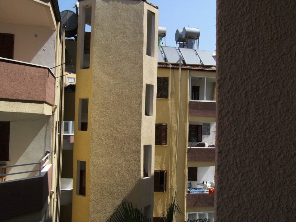 Blick vom Balkon Doris Aytur Hotel