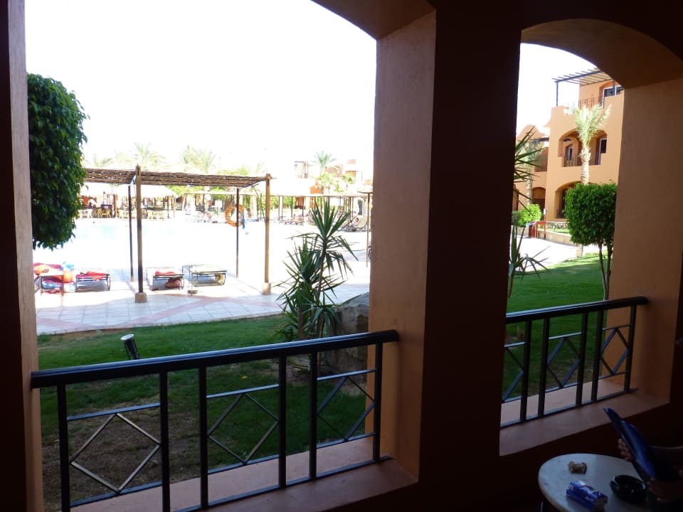 Ausblick vom Zimmer Nr. 4123 Jaz Makadi Oasis Resort