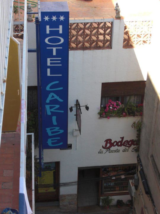 Eingang von oben Hotel Caribe Youth Only