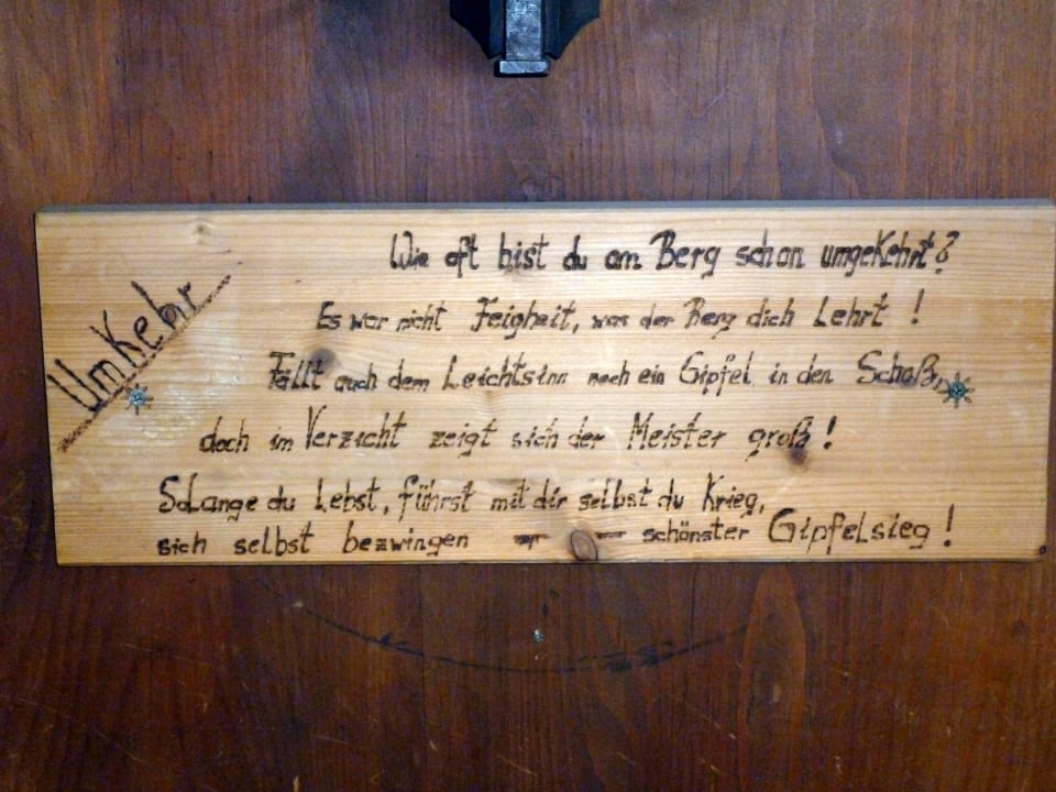 Weises Schwarzwasserhütte DAV