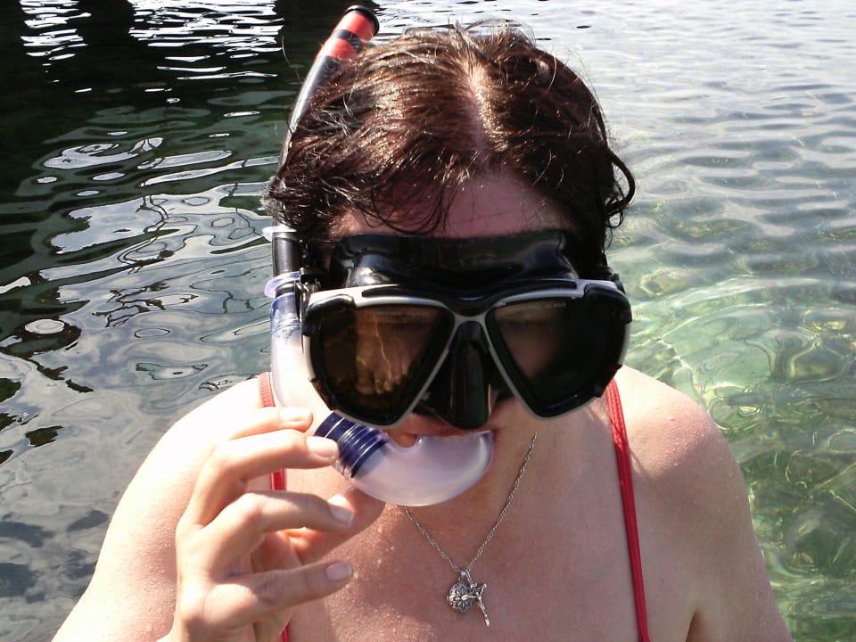 Das bin ich, so ein Spass beim schnorcheln Hotel El Mouradi Djerba Menzel