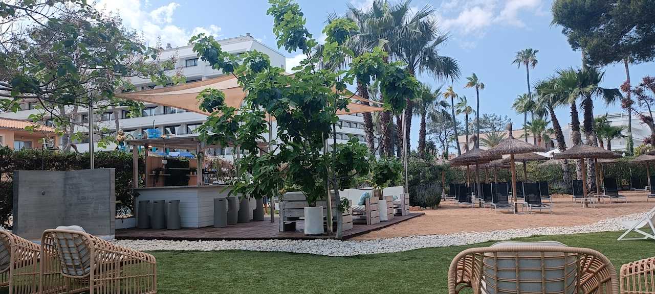 Gartenanlage allsun Hotel Eden Alcudia