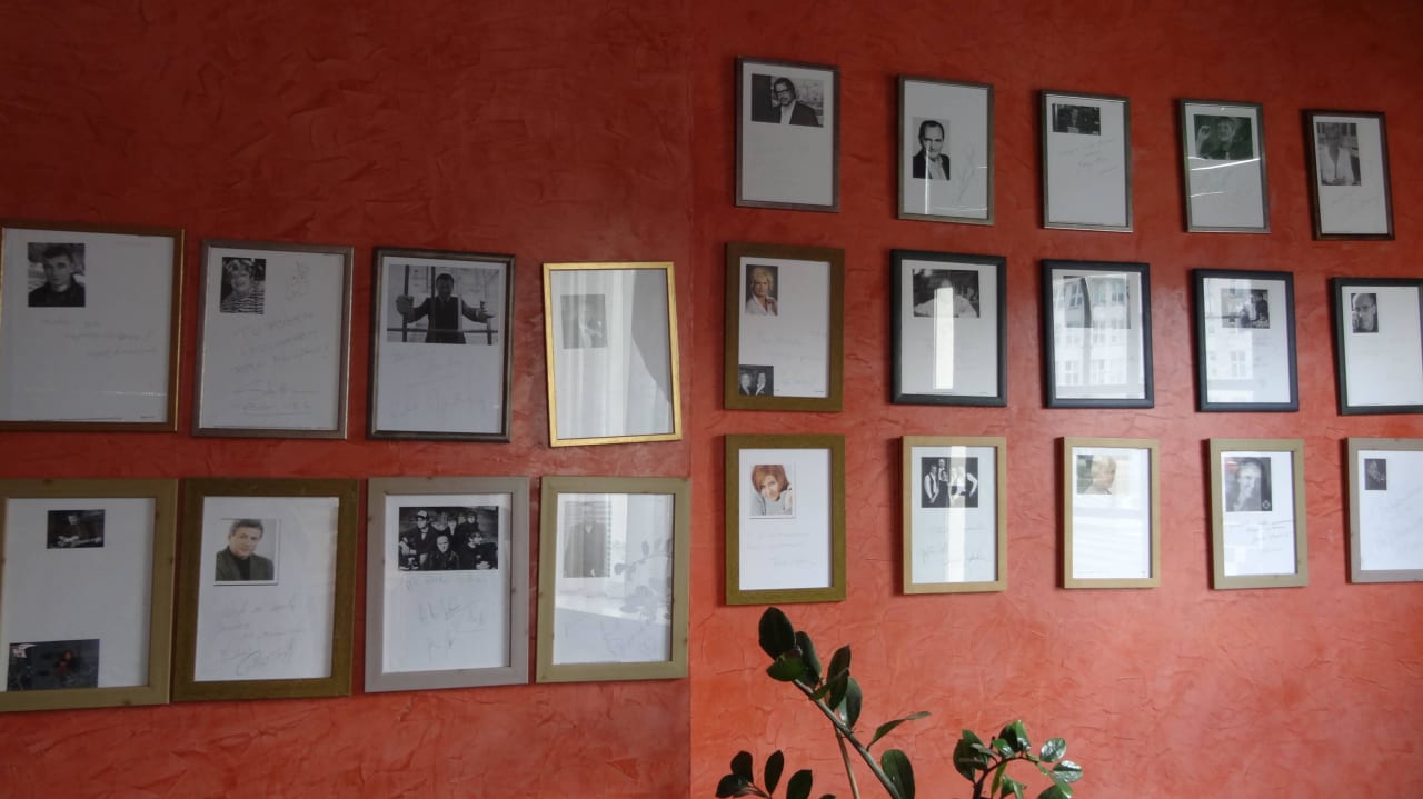 Ściana gwiazd Hotel Polonia