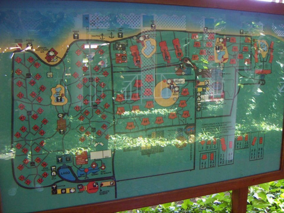 Der Lageplan zum Hotel... Hotel Grand Palladium Palace Resort, Spa & Casino