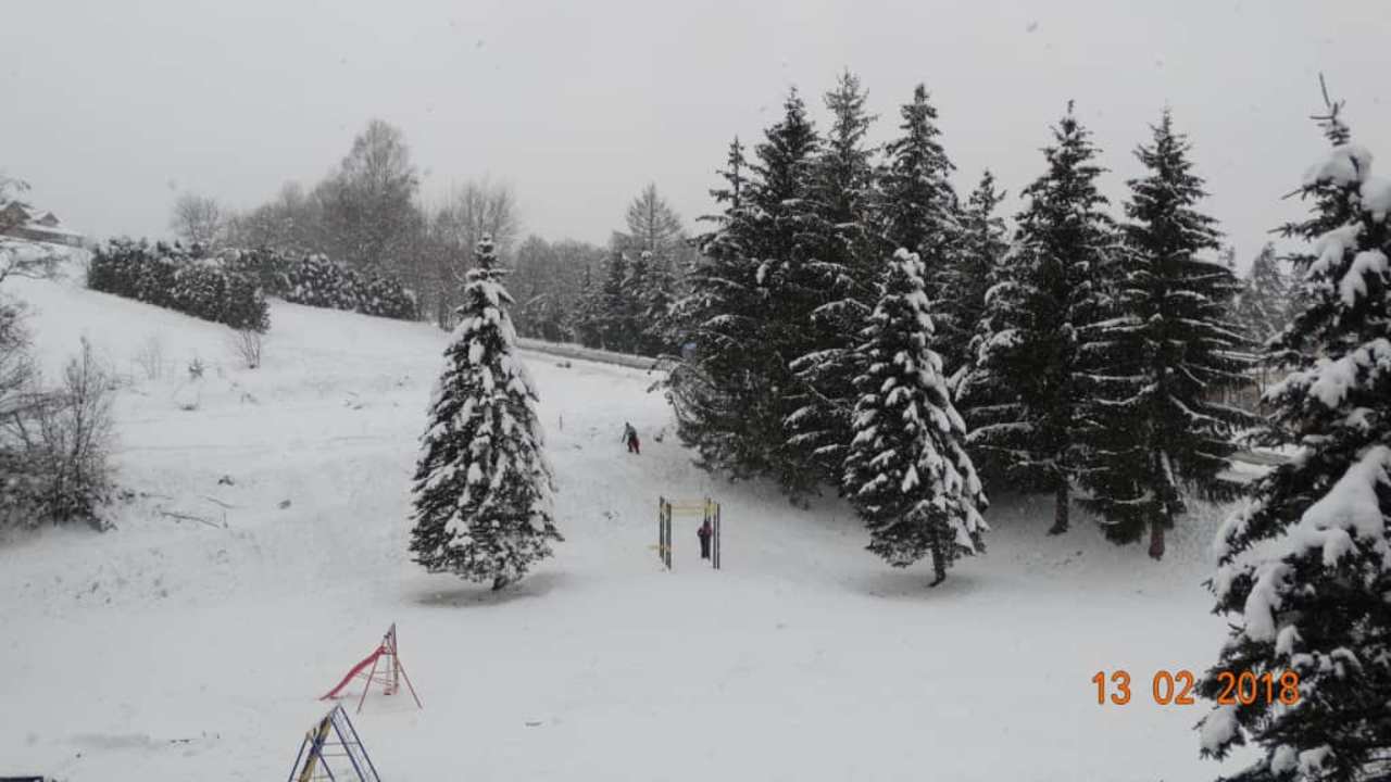Widok na teren hotelu Hotel Skalny Spa Bieszczady