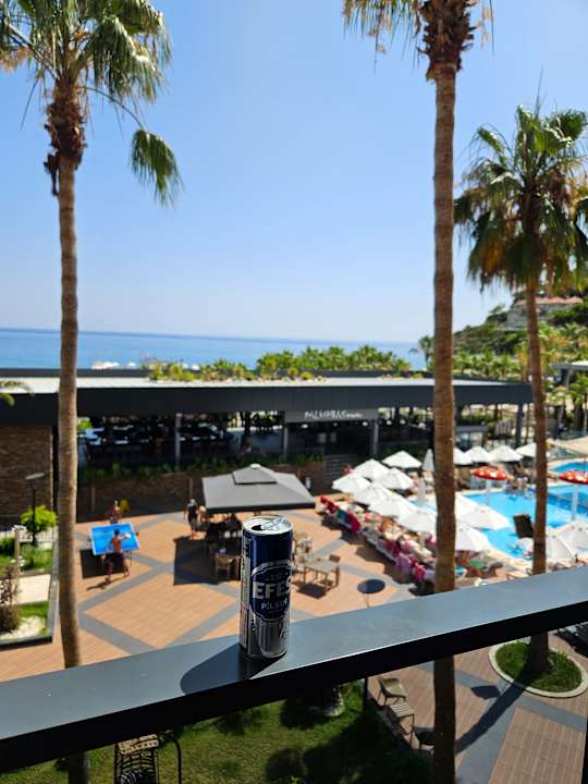 Ausblick Seven Seas Palmeras Bay Alanya