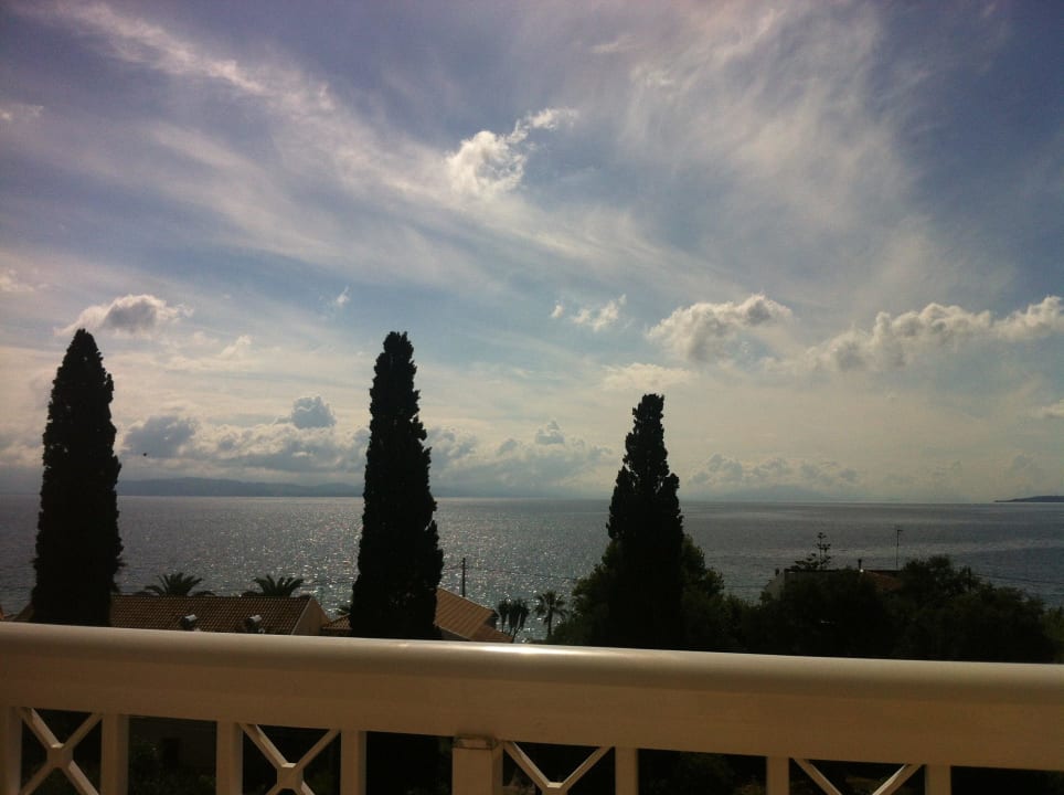 Zimmer Ausblick  Hotel Ipsos Beach