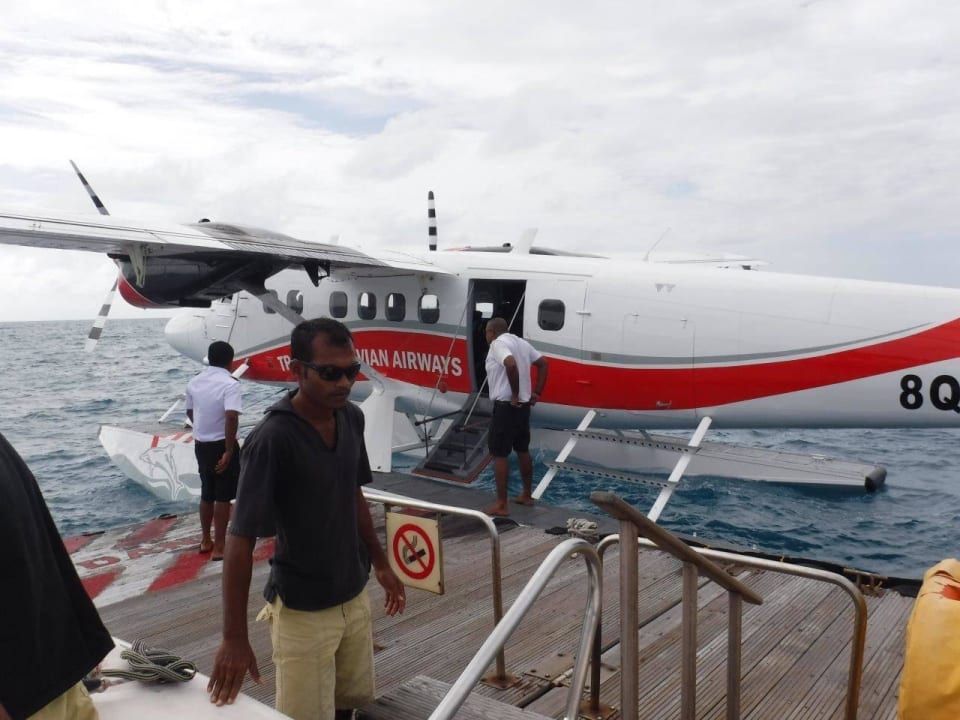 Wasserflugzeug Kuramathi Maldives