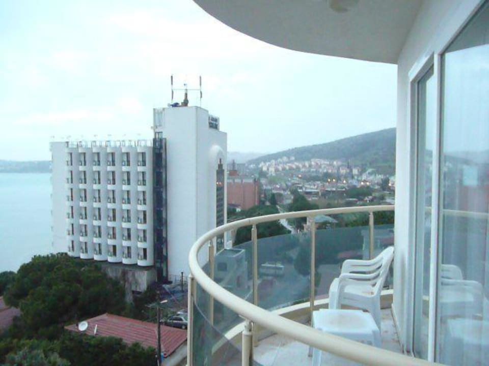 Aussicht von Zimmer 405 Arora Hotel