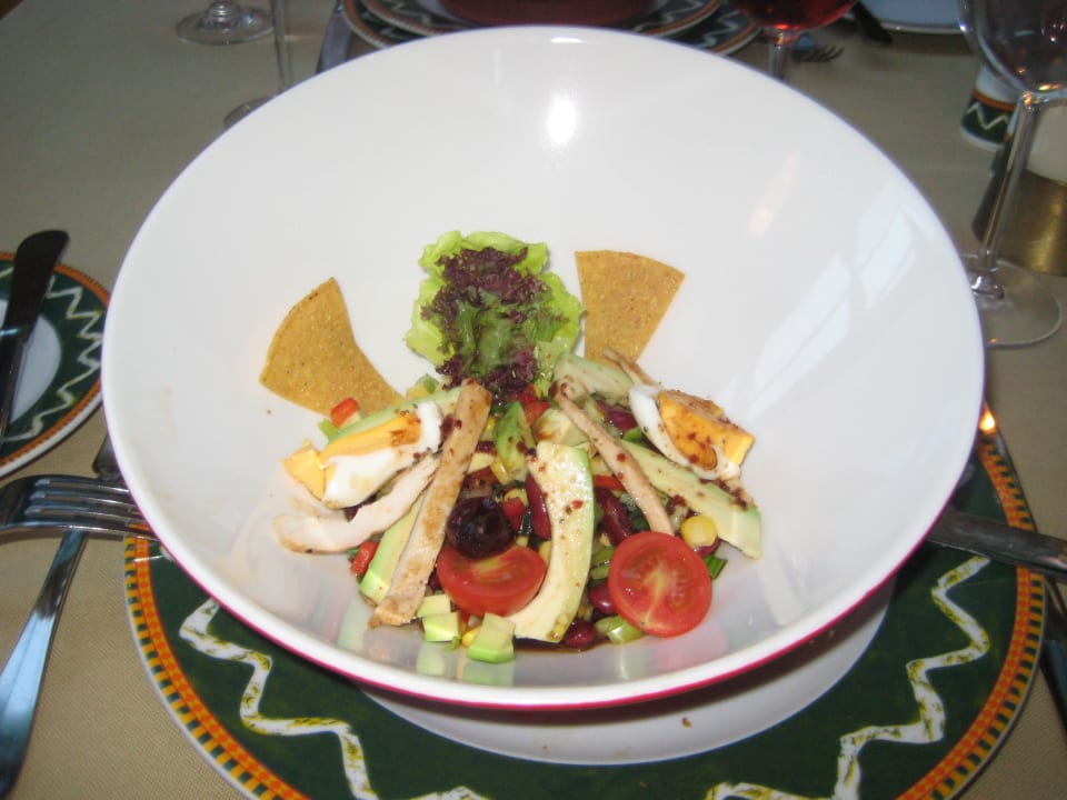 Salat beim Mexikaner Limak Lara Deluxe Hotel & Resort