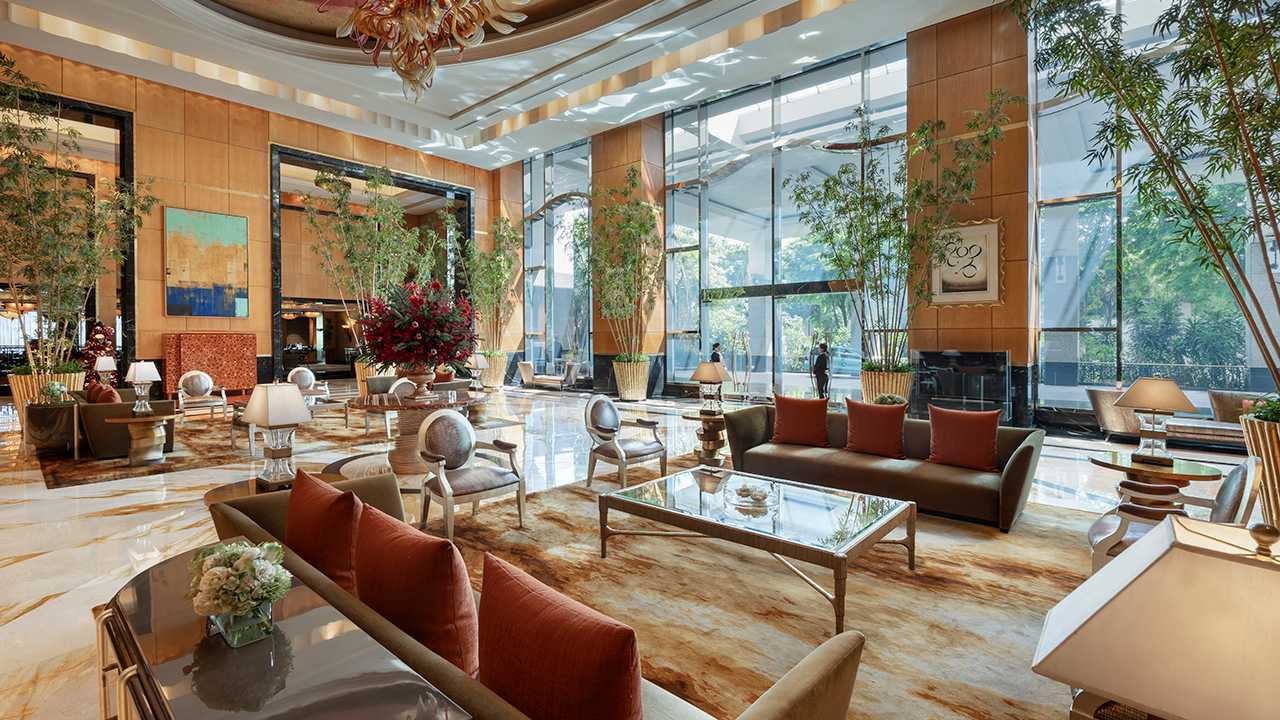 Lobby Hotel Mulia Senayan, Jakarta