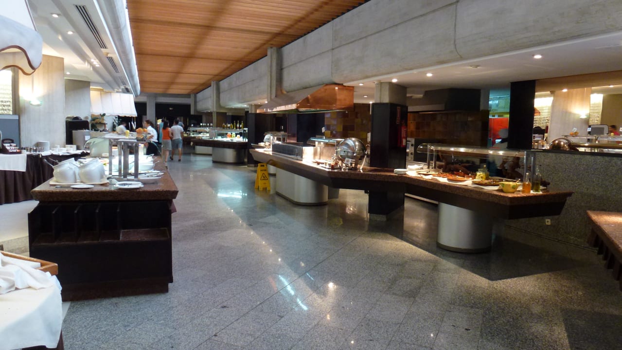 Eingang vom Restaurant Hipotels Mediterraneo