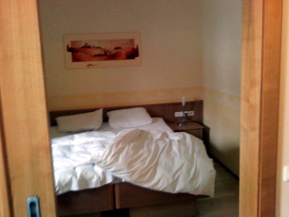 Schlafzimmer in der Rehblick-Suite Das Stemp Wellnessresort