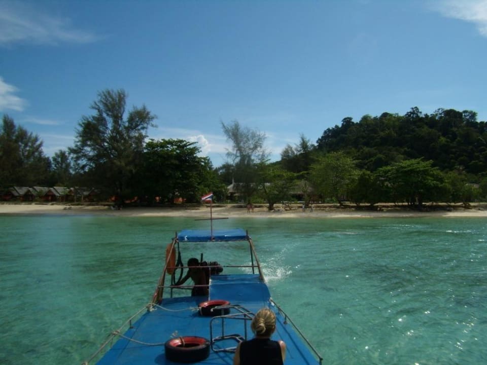 From seaside departure The Sevenseas Resort Koh Kradan