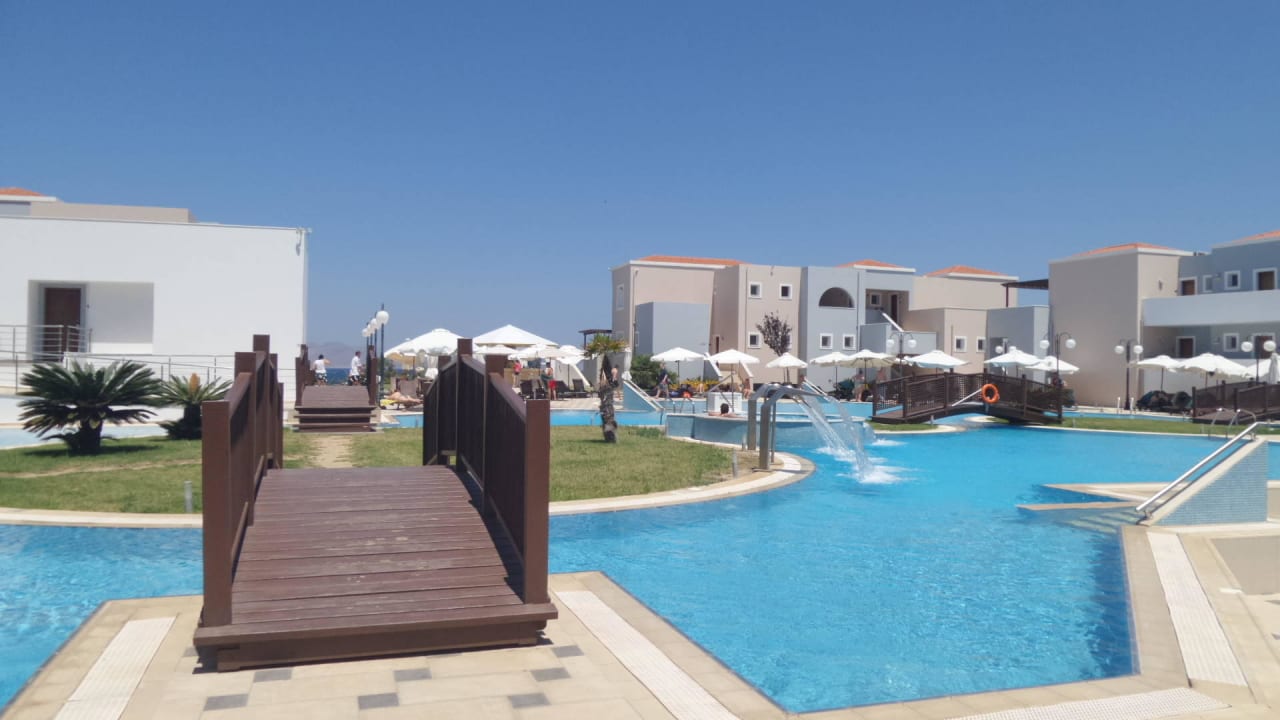 Familien Pool Atlantica Marmari Palace