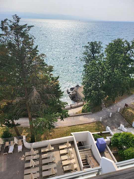 Ausblick Hotel Excelsior - Liburnia