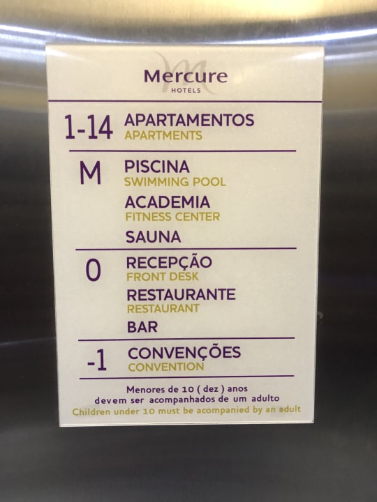 Sonstiges Mercure Hotel Sao Paulo Jardins