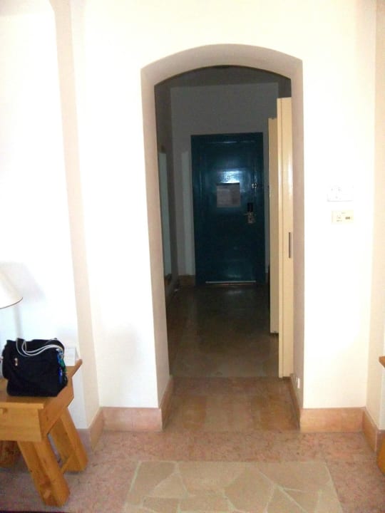 Das Entree des Bungalows Sheraton Miramar Resort El Gouna
